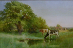 Summer Pasture by Arthur Wilkinson part of our Watercolor Gallery